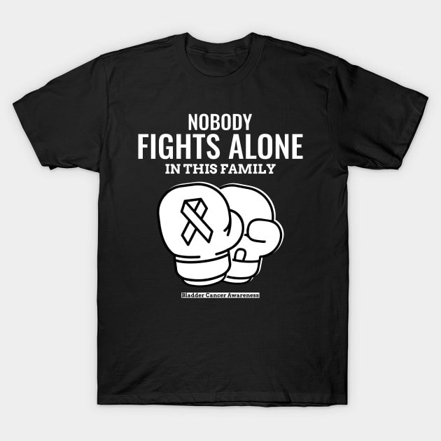 Bladder Cancer Awareness T-Shirt by victoria@teepublic.com